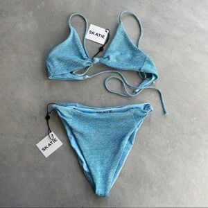 Skatie Bikini Salty Bottom Sarah Top S